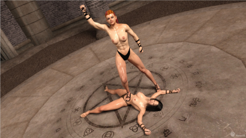 Evaine Publishing – Warrior in a Strange Land 03 3D Porn Comic