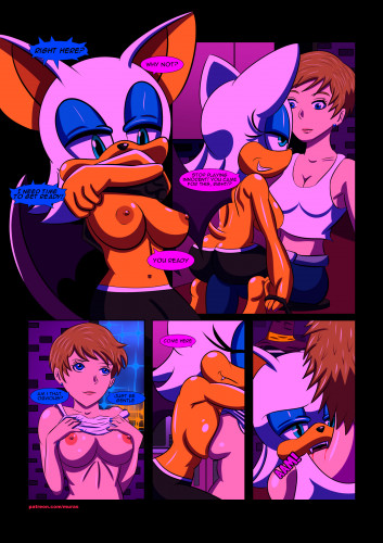 Murasaki - Girls Night (Sonic The Hedgehog) Porn Comics
